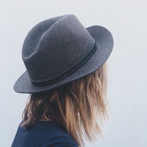 Rag & Bone Wool Fedora Hat size Large
